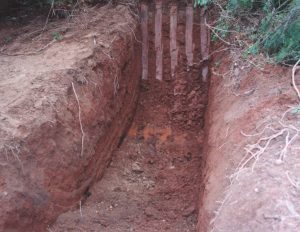 Test pit with seepage_300dpi